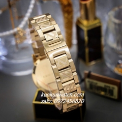 Đồng Hồ Cặp Đôi Nam Nữ Burberry The City BU9038 BU9145 Gold 38mm - 34mm