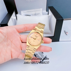 Đồng Hồ Cặp Đôi Tissot 1853 PRX Gold Lịch Ngày 40mm - 34mm