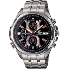 Đồng hồ Nam Casio Edifice  EFR-536BK-1A4VDF  - Dây kim loại