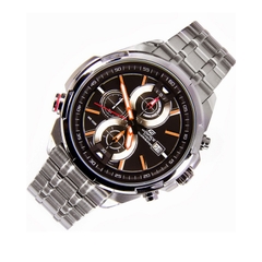 Đồng hồ Nam Casio Edifice  EFR-536BK-1A4VDF  - Dây kim loại