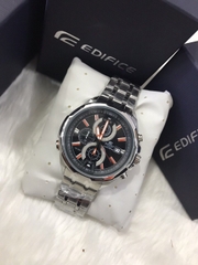 Đồng hồ Nam Casio Edifice  EFR-536BK-1A4VDF  - Dây kim loại