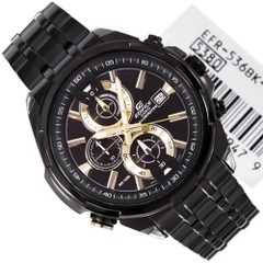 Đồng hồ Nam Casio Edifice  EFR-536BK-1A9VDF  - Dây kim loại