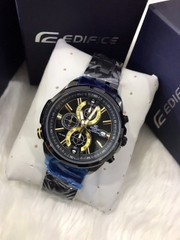 Đồng hồ Nam Casio Edifice  EFR-536BK-1A9VDF  - Dây kim loại