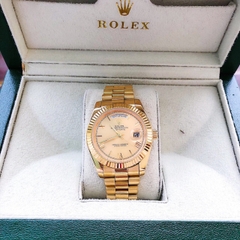 Đồng Hồ Nam ROLEX OYSTER RLCT031 - Automatic - Dây Kim Loại  -  38mm