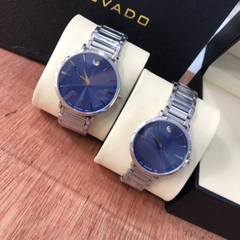 Đồng hồ Đôi MOVADO - Quartz ( Pin ) - Dây Kim loại (  MVDTC02 )