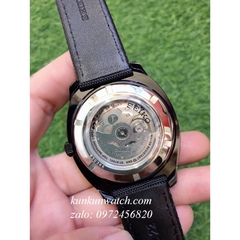 Đồng Hồ Nam Seiko Quân Đội Automatic Black 44mm