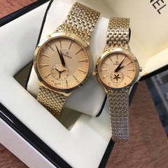 Đồng hồ Đôi ESSENCE ESTC02 - Dây vàng