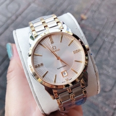 Đồng Hồ Đôi OMEGA OMGOTTC03 - Dây kim loại