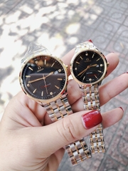 Đồng Hồ Đôi OMEGA OMTC09 - Dây kim loại