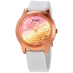 Đồng Hồ Nữ Guess  W1223L3 - Nền Mặt Số Đính Đá Pha Lê Sắc Màu -  Dây Cao Su - 42mm