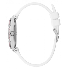 Đồng Hồ Nữ Guess GW0032L1 - Nền Mặt Số Hoa Văn Chìm - Dây Cao Su - 36mm