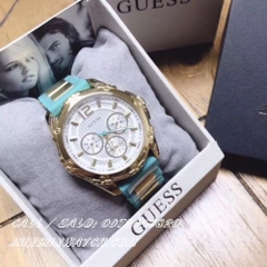Đồng Hồ Nữ Guess W0325L4 - Dây Cao Su Phá Cách - 39mm