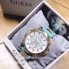 Đồng Hồ Nữ Guess W0325L4 - Dây Cao Su Phá Cách - 39mm