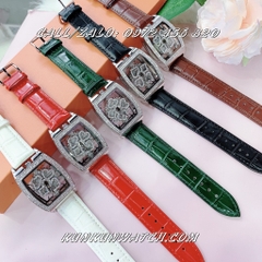 Đồng Hồ Nữ Chopard CPXND014 - Dây Da Đỏ- 33mm