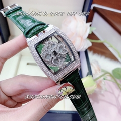 Đồng Hồ Nữ Chopard CPXND015 - Dây Da Xanh - 33mm