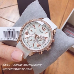 Đồng Hồ Nữ Guess W0616L1 - Dây Cao Su - 42mm