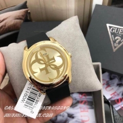 Đồng Hồ Nữ Guess W0911L3 - Mặt Số Hoa Văn 4 Chữ G - Dây Cao Su - 39mm