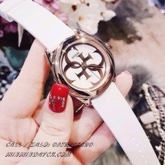 Đồng Hồ Nữ Guess W0911L5 - Mặt Số Hoa Văn 4 Chữ G - Dây Cao Su - 39mm