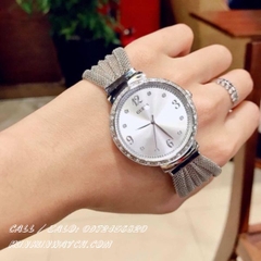 Đồng Hồ Nữ Guess W1083L1 - Dây Lưới Phá Cách - 36mm