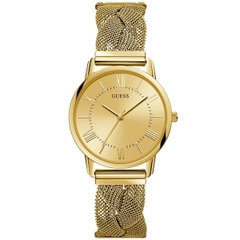 Đồng Hồ Nữ Guess W1143L2 - Dây Thép Lưới Phá Cách - 36mm