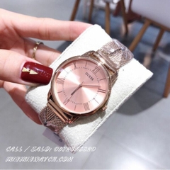 Đồng Hồ Nữ Guess W1143L3 - Dây Thép Lưới Phá Cách - 36mm