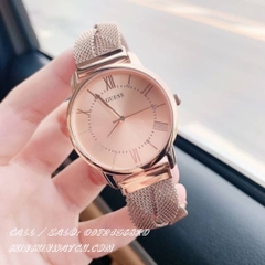 Đồng Hồ Nữ Guess W1143L3 - Dây Thép Lưới Phá Cách - 36mm