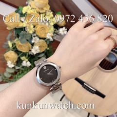 Đồng Hồ Nữ Versace Idyia Bạc Mặt Đen - 36mm