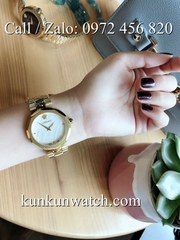 Đồng Hồ Nữ Versace Idyia Vàng Mặt Trắng - 36mm