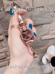 Đồng Hồ Nữ Gucci Horsebit GCNT013 - Dây Kim Loại Vàng Hồng - 28mm