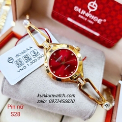Đồng Hồ Lắc Tay Nữ Sunrise 8068AA Authentic 28mm