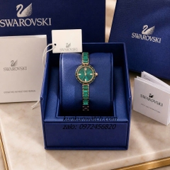 Đồng Hồ Nữ Swarovski Matrix Bangle Gold Đính Đá 25mm