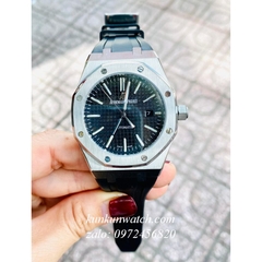 Đồng Hồ Nam Audemars Piguet Royal Oak 03 Kim Automatic Đen Vỏ Bạc 41mm 1