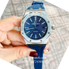 Đồng Hồ Nam Audemars Piguet Royal Oak 03 Kim Automatic Xanh Vỏ Bạc 41mm 1