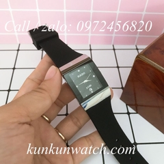 Đồng Hồ Nam Rado Mặt Chữ Nhật Dây Silicon - 28mm