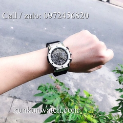 Đồng Hồ Nam HUBLOT HLS05 - Quartz - Dây Cao Su  -  42mm
