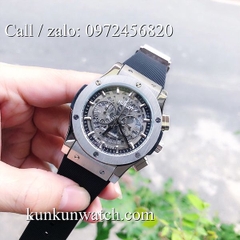 Đồng Hồ Nam HUBLOT HLS05 - Quartz - Dây Cao Su  -  42mm