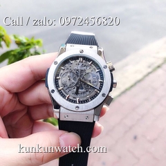 Đồng Hồ Nam HUBLOT HLS05 - Quartz - Dây Cao Su  -  42mm