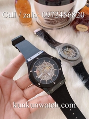 Đồng Hồ Nam Hublot HLCS021 - Automatic - Dây Cao Su Đen -  42mm