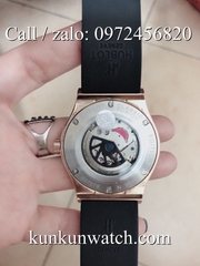 Đồng Hồ Nam Hublot HLCS041 - Automatic - Dây Cao Su Đen Vỏ Vàng -  43mm