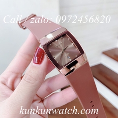 Đồng Hồ Nam Rado Mặt Chữ Nhật Dây Silicon - 28mm