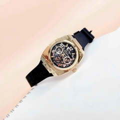 Đồng Hồ Nam Guess GW0569G2 Dây Silicone Đen 43mm