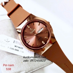Đồng Hồ Nam Margaret MT9847 Kính Sapphire Authentic Dây SIlicone 38mm 1