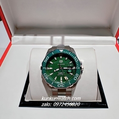 Đồng Hồ Nam Tag Heuer Aquaracer 300M Calibre 5 Automatic Green Silver 43mm