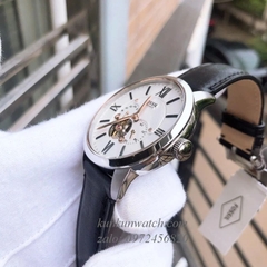 Đồng Hồ Nam Fossil ME3104 Automatic Lộ Cơ Mốc 7 Giờ Dây Da 44mm