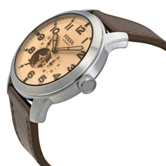 Đồng Hồ Nam Fossil ME3119 Automatic Lộ Cơ Mốc 7 Giờ Dây Da 44mm