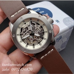 Đồng Hồ Nam Fossil ME3083 Automatic Lộ Cơ Dây Da 50mm