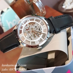 Đồng Hồ Nam Fossil ME3041 Automatic Lộ Cơ Dây Da 44mm