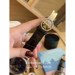 Đồng Hồ Nam Patek Philippe Geneve Automatic Ngày Đêm Đen Silver 42mm