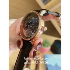 Đồng Hồ Nam Patek Philippe Geneve Automatic Ngày Đêm Đen Rose Gold 42mm