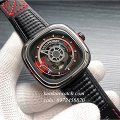 Đồng Hồ Nam SevenFriday P3/BB - Automatic - Dây Da